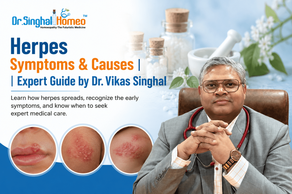 Herpes – Symptoms and Causes