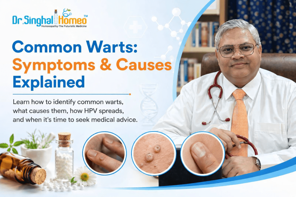 Common warts - Symptoms and causes