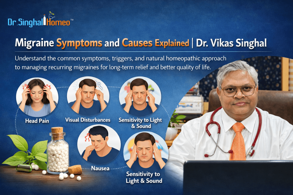 migraine symptoms and causes