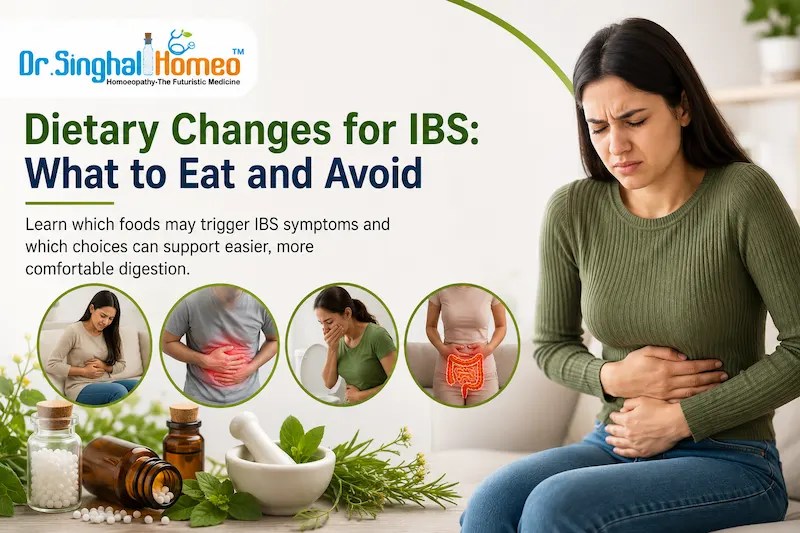 Dietary changes for IBS